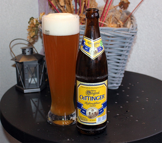 Oettinger Hefeweißbier Naturtrüb